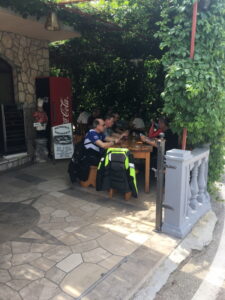 motorcycle riders friendly restaurant trpanj