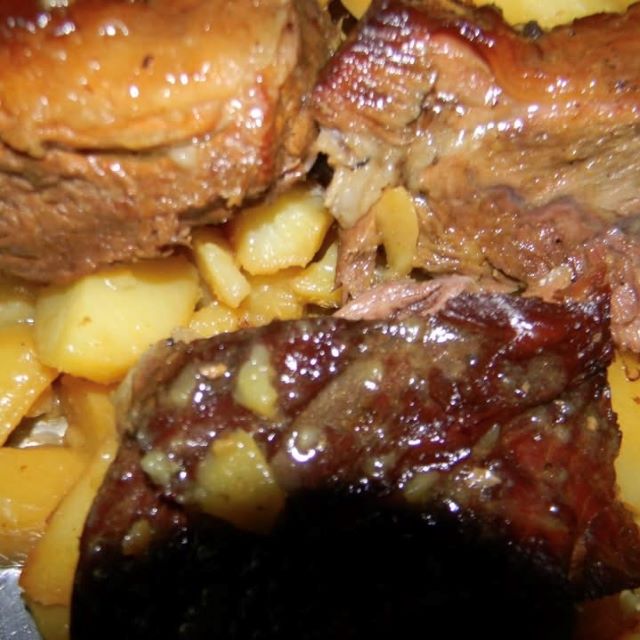 Meat under Peka Veal or/and Lamb