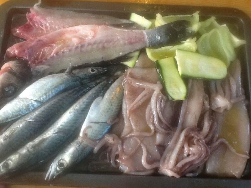 grilled fish platter skojera