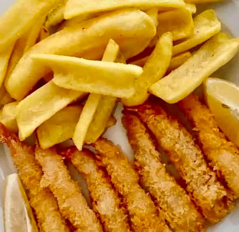 Simply delicious Breaded Prawns panirane kozice