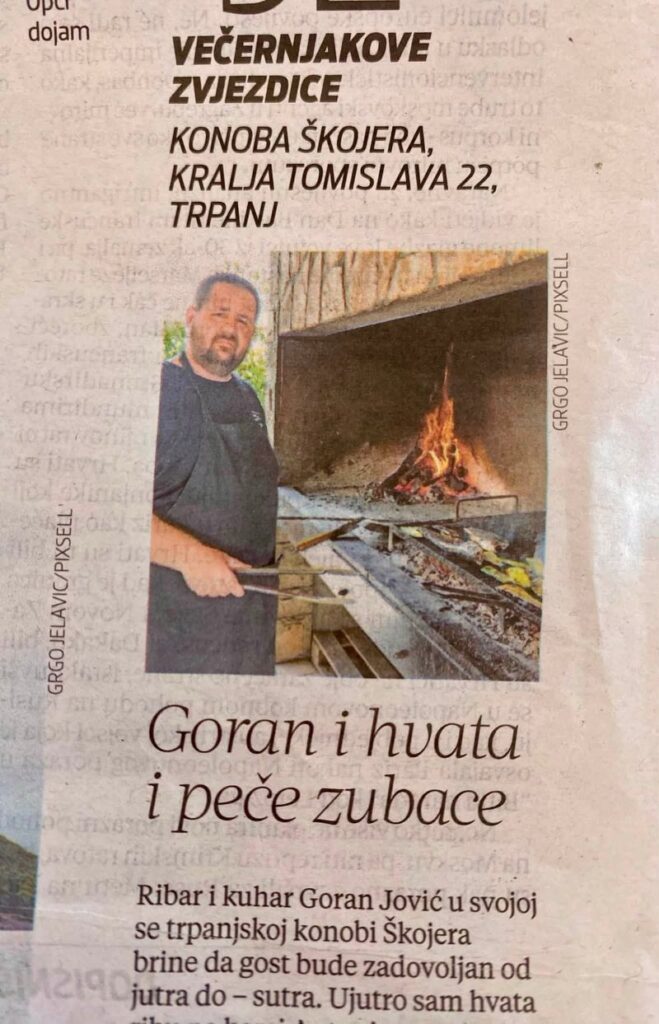 konoba škojera goran jović