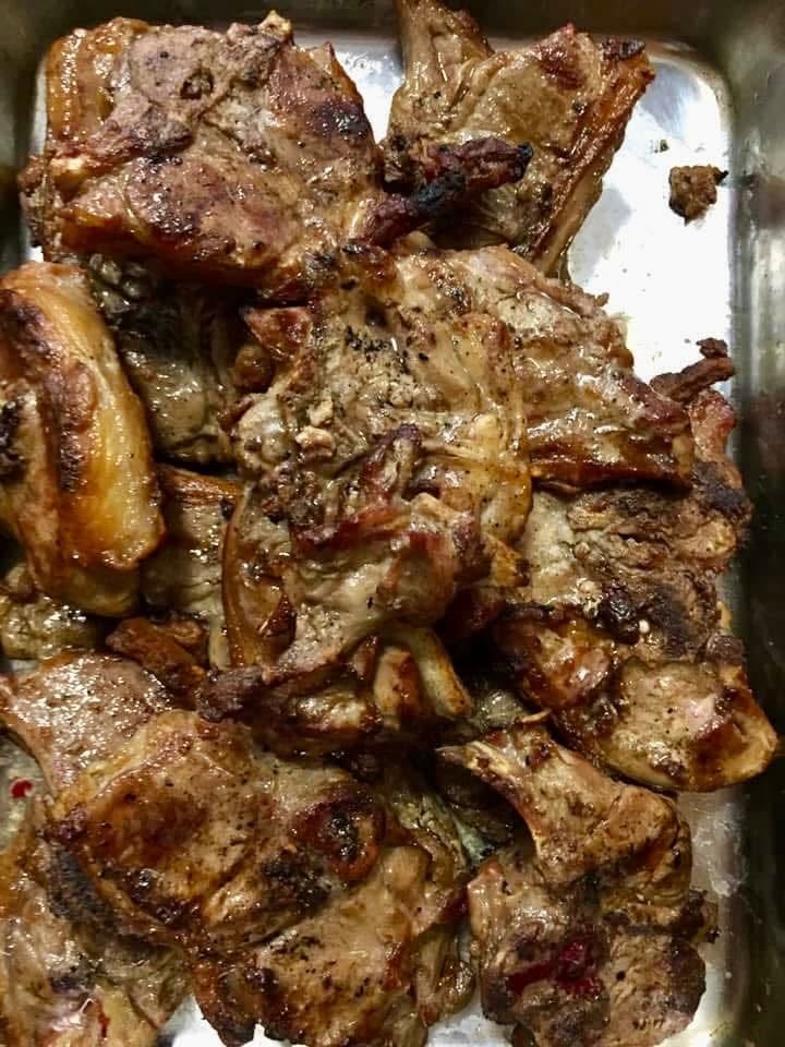grilled lamb